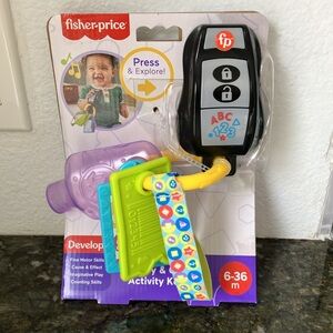 New Fisher-Price Play & Go Activity Keys